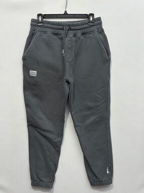 Bearded Goat Men's Gray Fleece Jogger Pants - Casual Comfort Small
